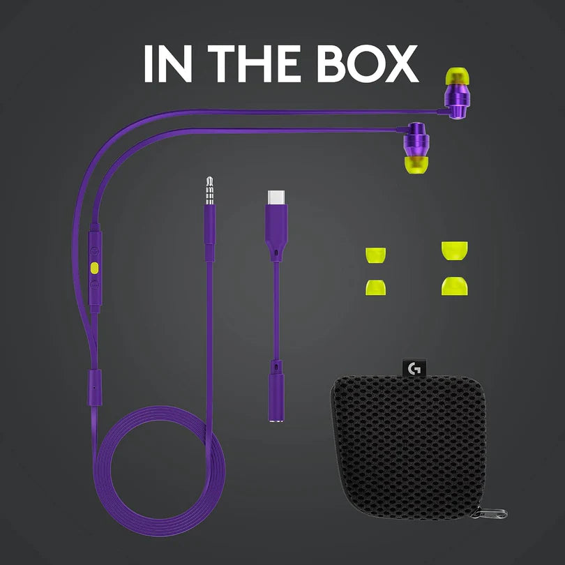 Logitech G333 Gaming Earphones With Mic And Dual Drivers