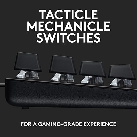 LOGITECH G413 TKL SE-Corded Mechanical Gaming Keyboard - BLACK- ARA - USB-TACTILE