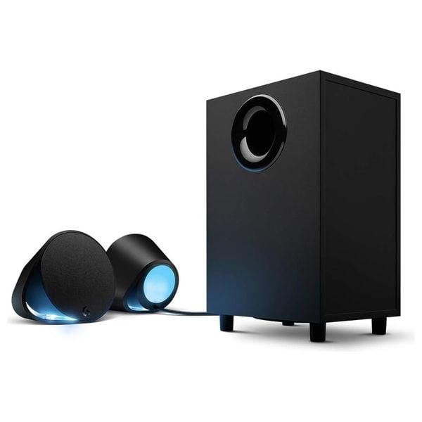 Logitech G560 LIGHTSYNC PC Gaming Speakers – 2.1 Surround Sound with RGB Lighting, 120W RMS, USB, Bluetooth & 7.1