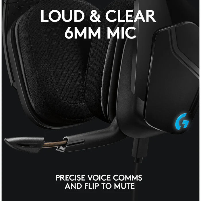 Logitech G G635 7.1 Surround Sound LIGHTSYNC Gaming Headset