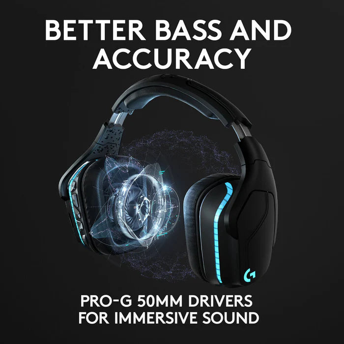 LOGITECH G935 Wireless 7.1 Surround Sound LIGHTSYNC Gaming Headset