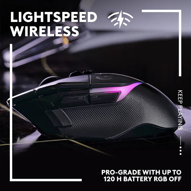 Logitech  G502 X Plus LIGHTSPEED Wireless RGB Gaming Mouse