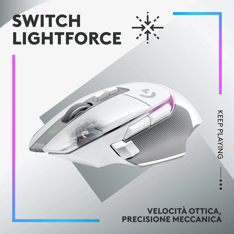 Logitech  G502 X Plus LIGHTSPEED Wireless RGB Gaming Mouse