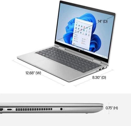 HP ENVY TOUCH, Core I5-120U, 14'' TS, 512 SSD, Ram 8 GB