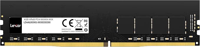 Lexar UDIMM DDR4 RAM 3200 MHz, 288-Pin U-DIMM Desktop Memory