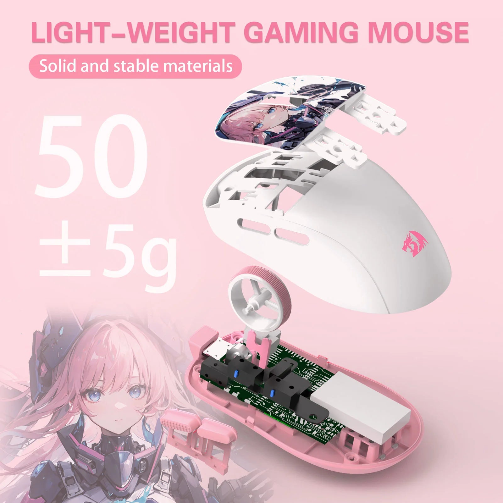 REDRAGON M817AK-PRO-STD KLYAMOOR Wireless Gaming Mouse