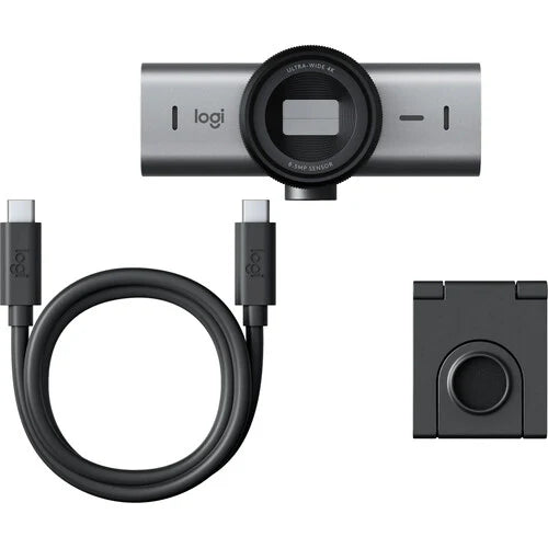 Logitech MX Brio 4K Ultra HD Webcam - GREY - USB