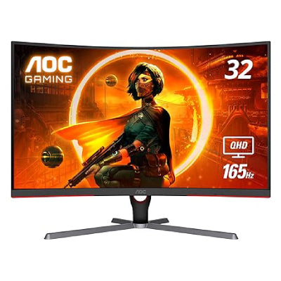 AOC CQ32G3SE   2560 × 1440 (QHD) 165Hz1msCurved