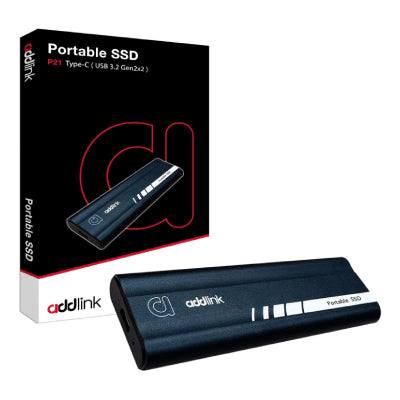 Addlink Portable SSD (Whith TC to TC cable) Up to R:2000 W:1950
