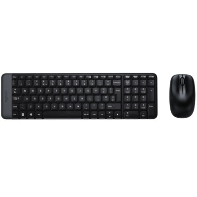 Logitech-MK220 - Wireless Keyboard and Mouse Combo - Black