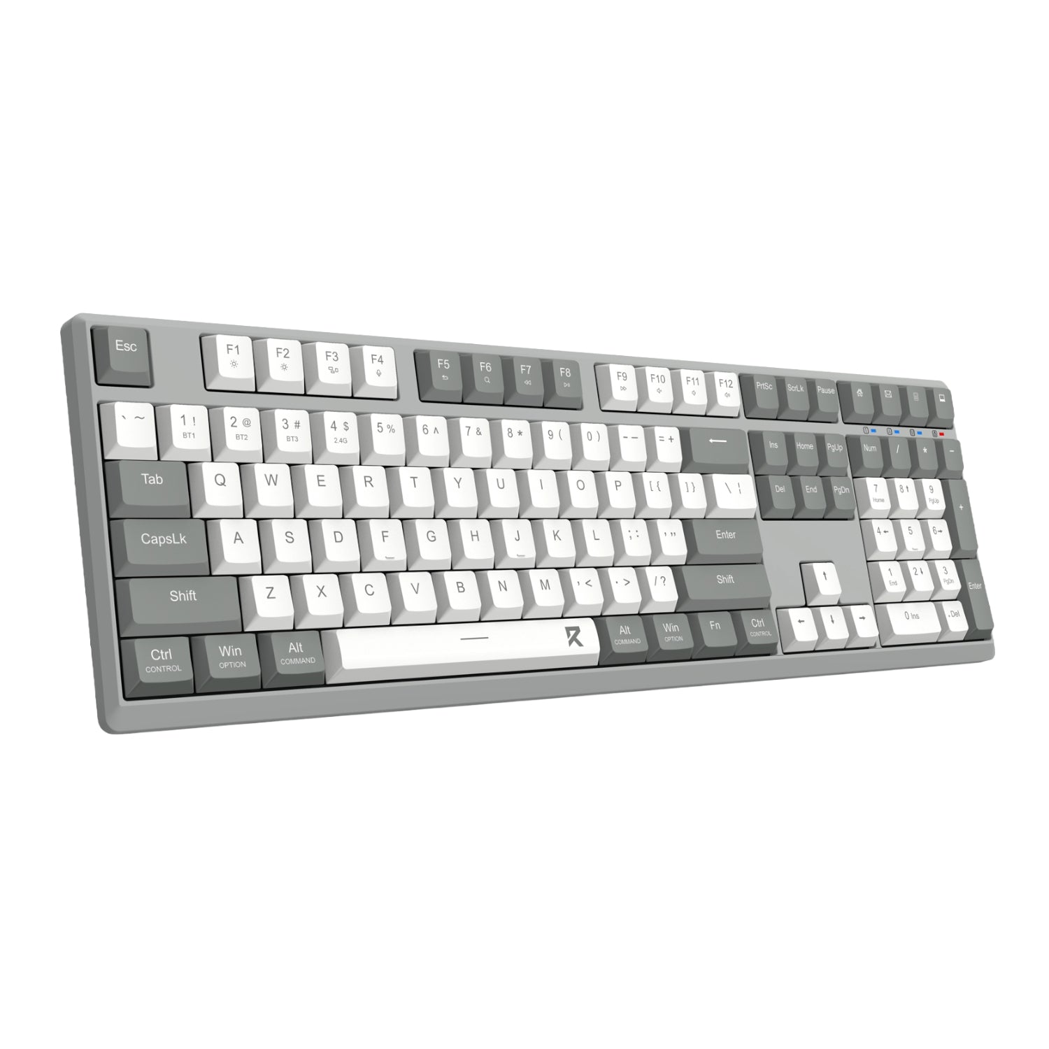 REDRAGON BK-7485-108 key Wireless Scissor Key Structure Keyboard 2.4G+BT, Arabic layout