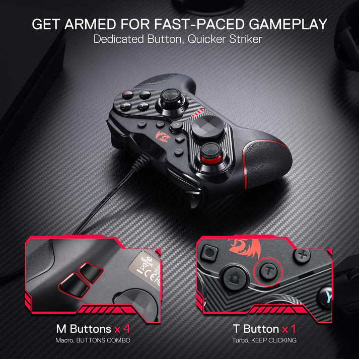 ReDragon RIFT G710 Wired PC Gaming Controller