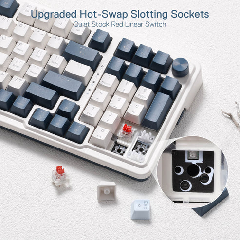 Redragon k686WB-RGB-PRO 98+1 gasket wireless mechanical keyboard