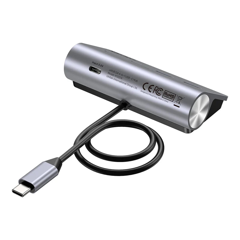 UNITEK H1337AGY01 uHUB Q4 4-in-1 USB-C Hub
