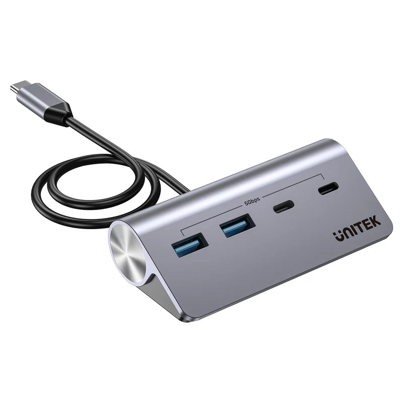 UNITEK H1337AGY01 uHUB Q4 4-in-1 USB-C Hub