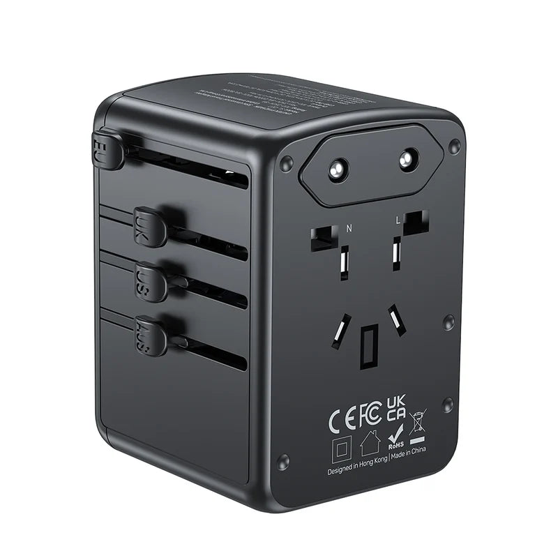 UNITEK P1121ABK01 35W Universal Travel Adapter