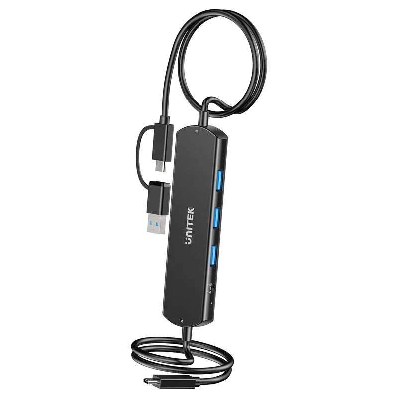 UNITEK U1344ABK01 USB 10Gbps KVM Hub