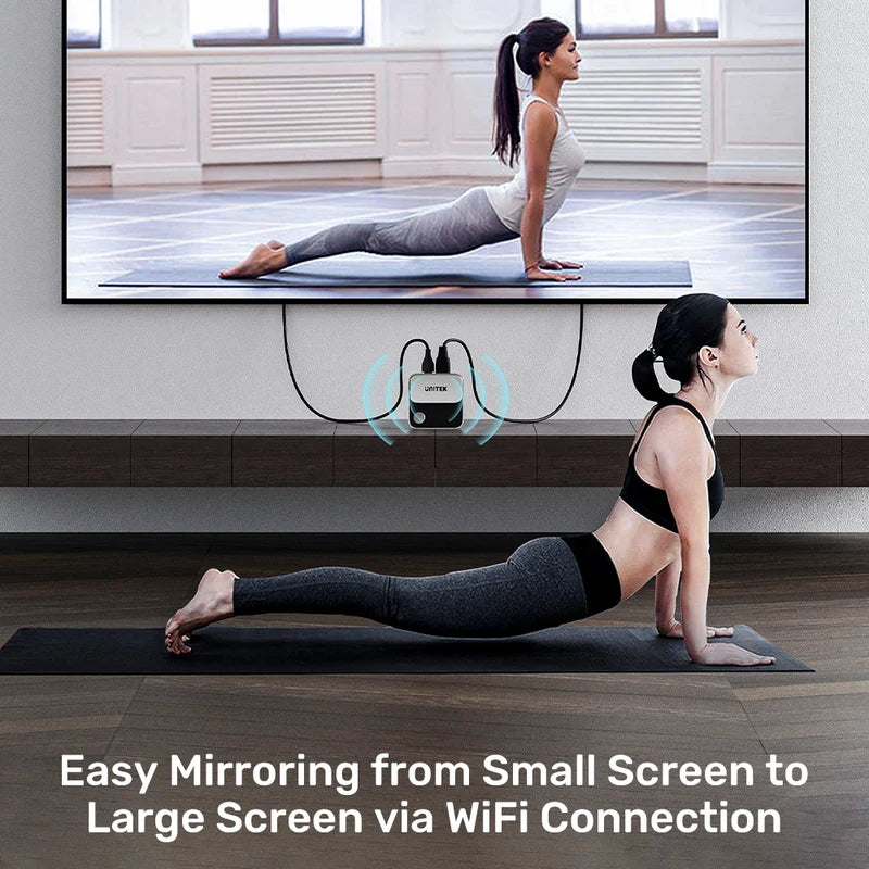 UNITEK V1162B01 Wireless Screen Mirroring Device