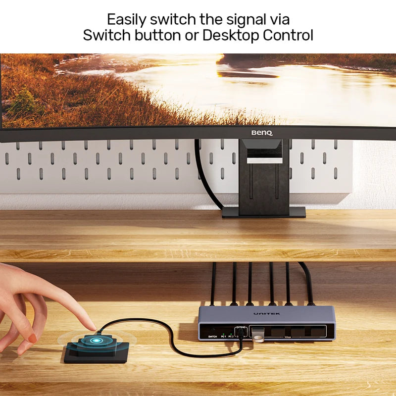 UNITEK V1309AGY01 5Gbps HDMI KVM Switch