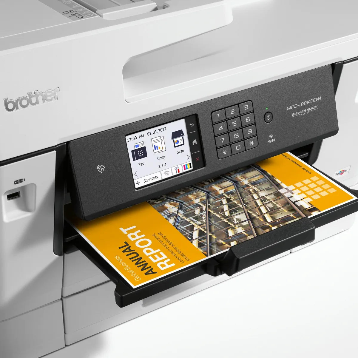 PRINTER BROTHER MFCJ3540 DW COLOR INK