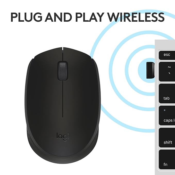 LOGITECH B170 Wireless Mouse -Black