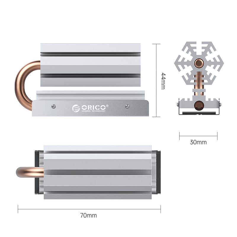 ORICO M2HS6-SV M.2 SSD Heatsink