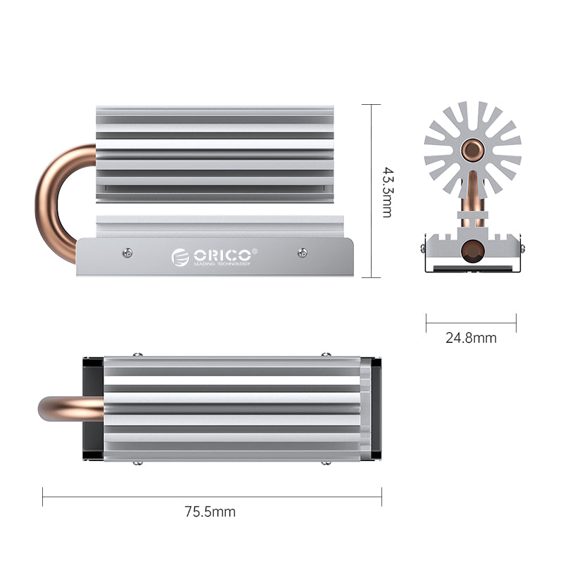 ORICO M2HS6-SV M.2 SSD Heatsink