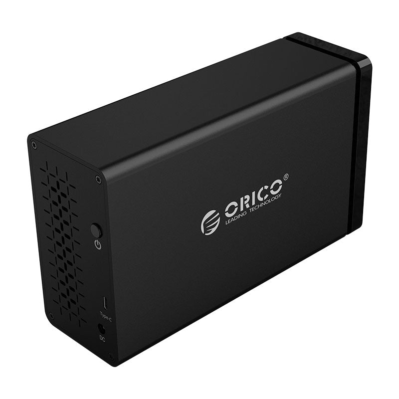 ORICO NS200C3-BK 3.5 inch 2 Bay Type-C Hard Drive Enclosure