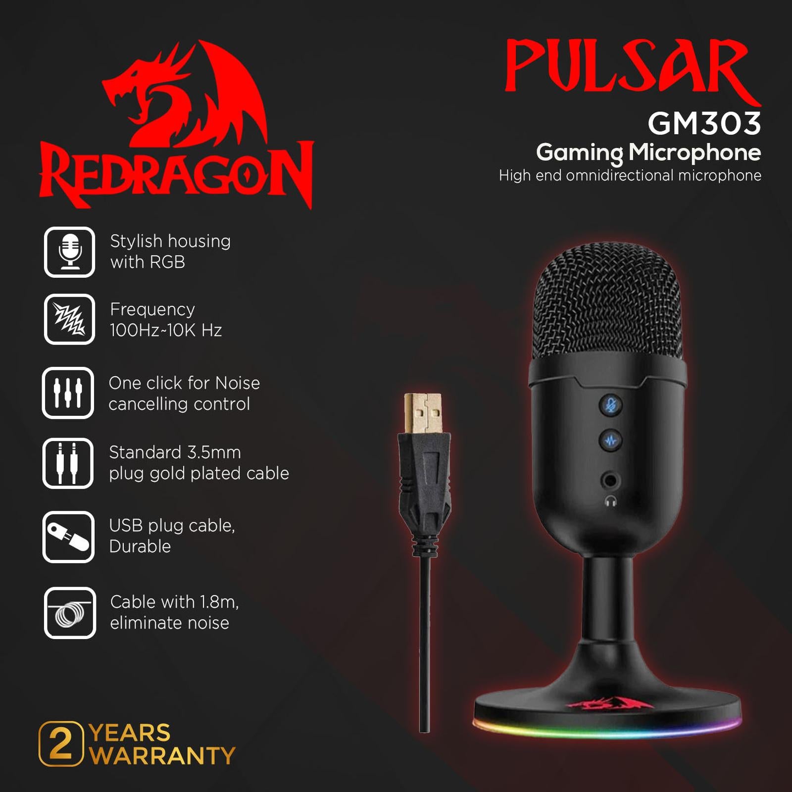 ReDragon GM303 MICROPHONE