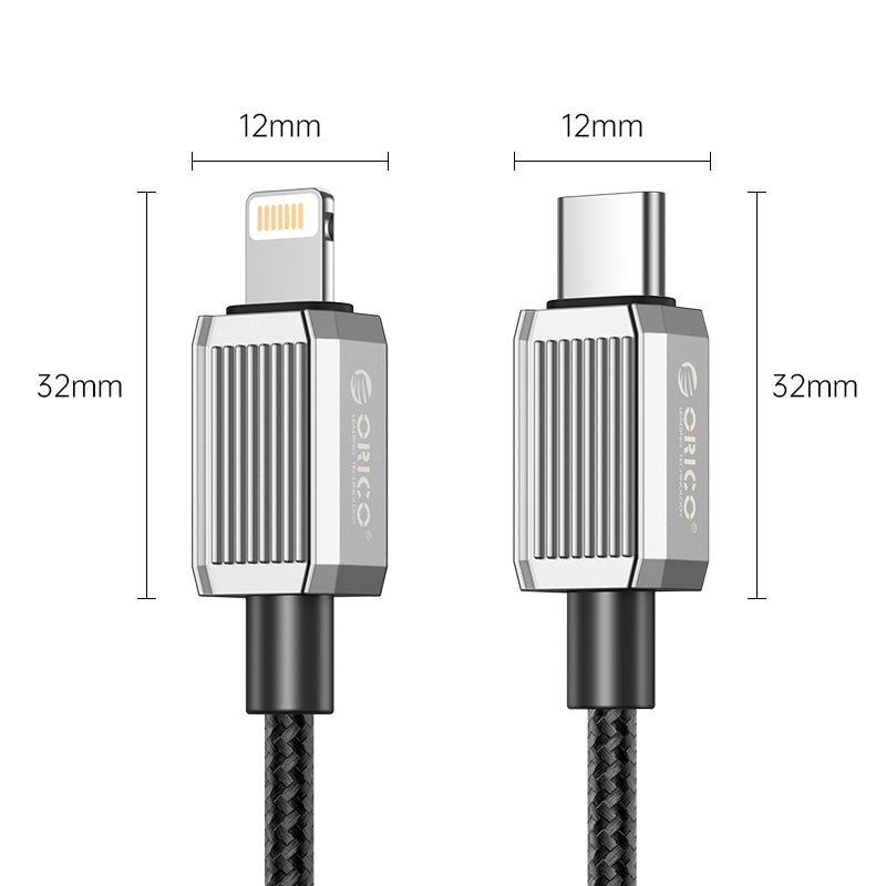 ORICO GQZ29-15-BK USB-C PD Cables For iPhone