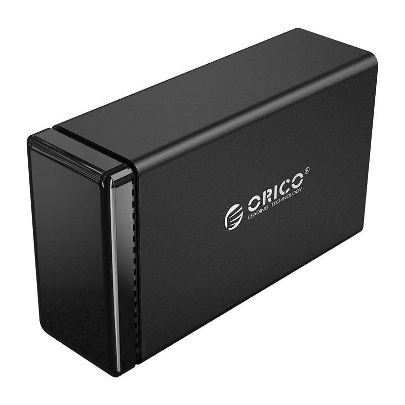 ORICO NS200C3-BK 3.5 inch 2 Bay Type-C Hard Drive Enclosure