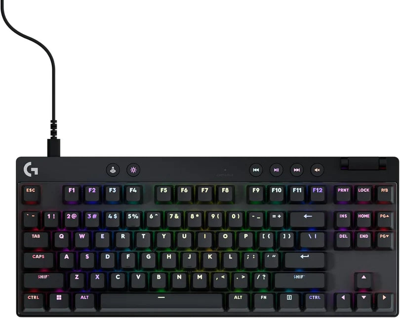 Logitech G PRO X TKL Rapid Tenkeyless Wired Gaming Keyboard