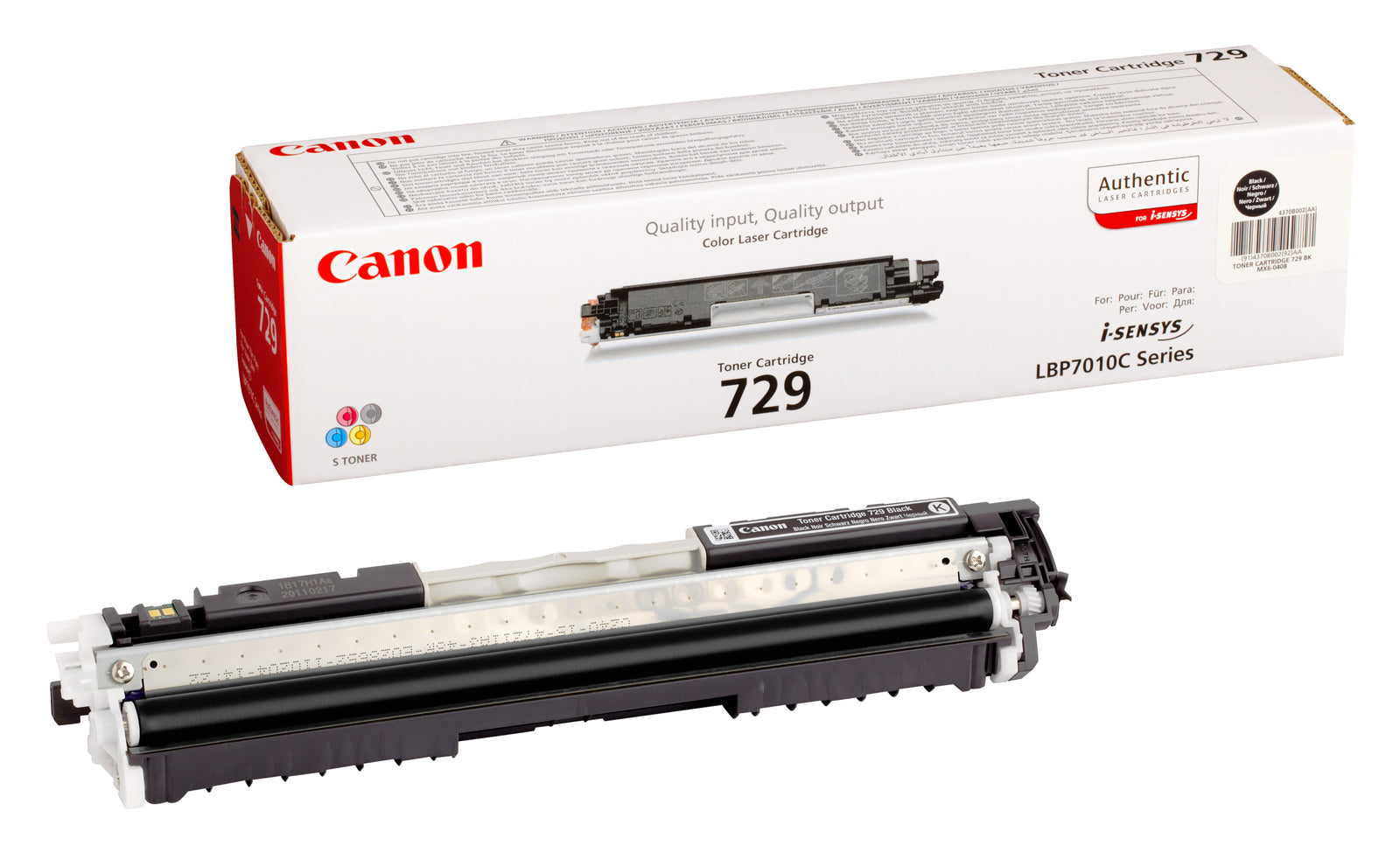 Canon 729BK Toner Cartridge
