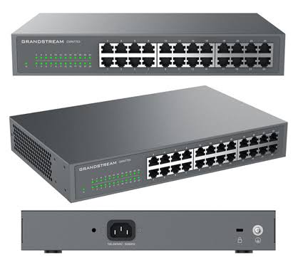 Grandstream GWN7703 24-Port Gigabit Ethernet Unmanaged Network Switch