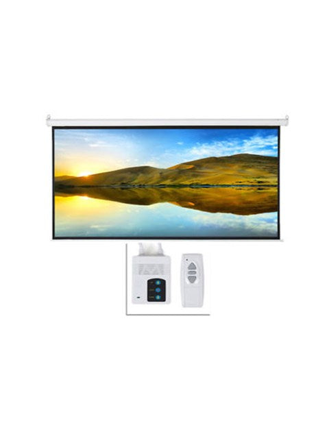 MOTORIZED PROJECTOR SCREEN 120"*120"