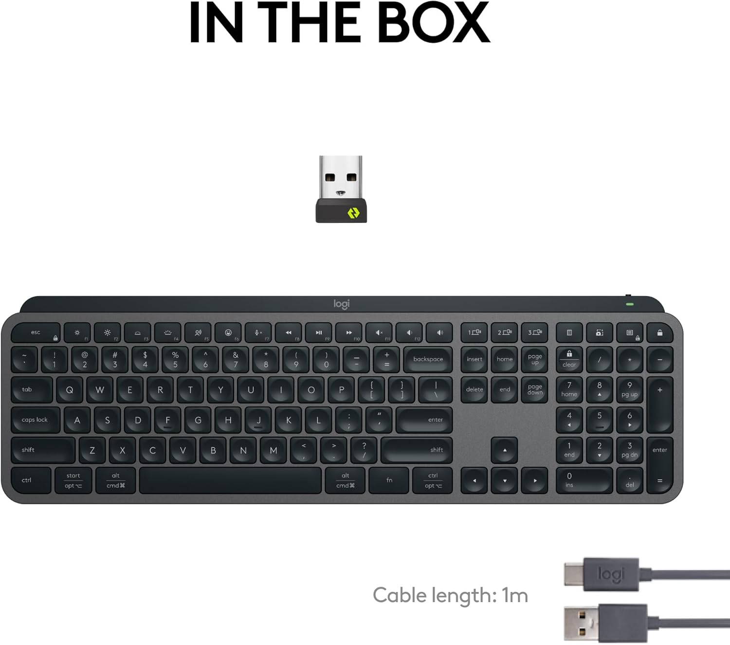 LOGITECH MX Keys S-GRAPHITE-ARA