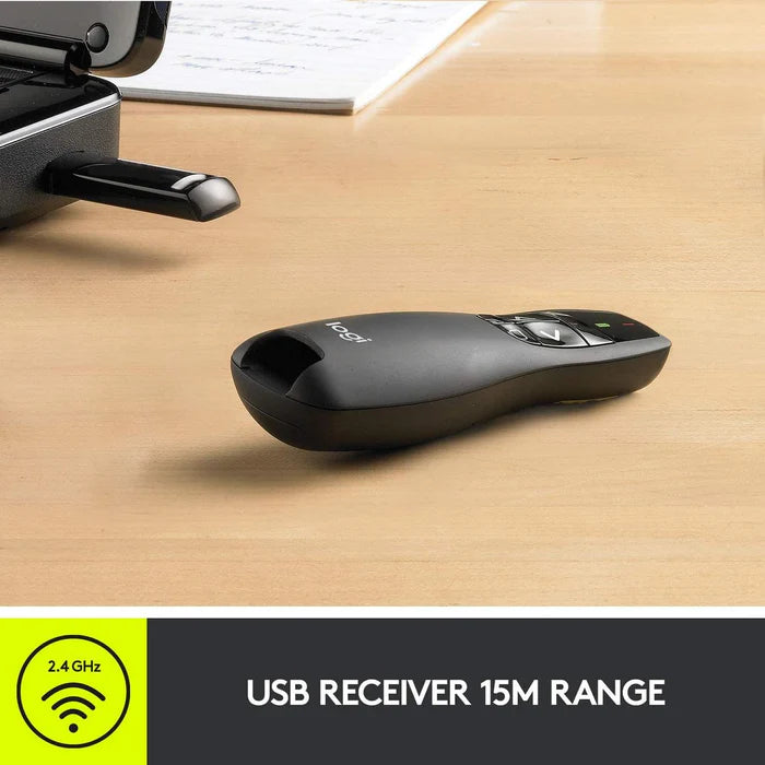 Logitech R400 Wireless Presenter with Laser Pointer