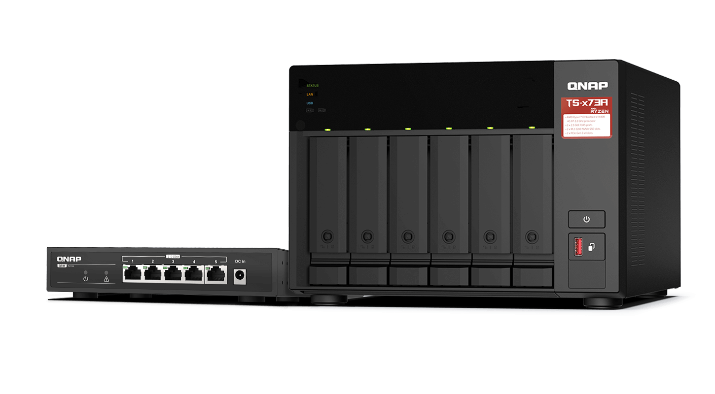 QNAP TS-673A-8G-SW5T