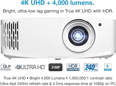 DATA SHOW OPTOMA UHD38X