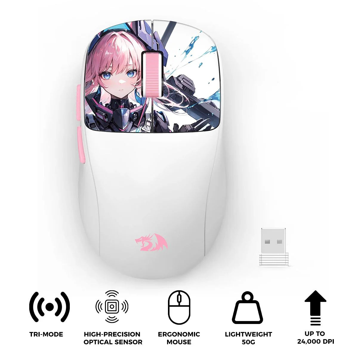 REDRAGON M817AK-PRO-STD KLYAMOOR Wireless Gaming Mouse