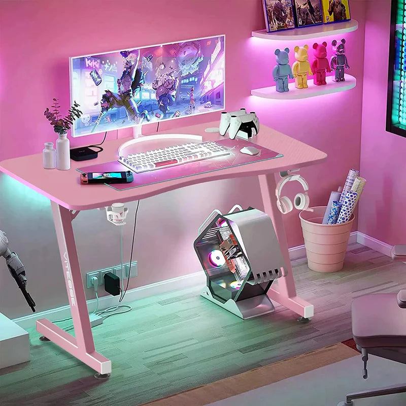 GAMING TABLE DESIGNA ERK-144-PINK-V1
