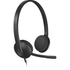 LOGITECH H340 USB Computer Headset - BLACK - USB
