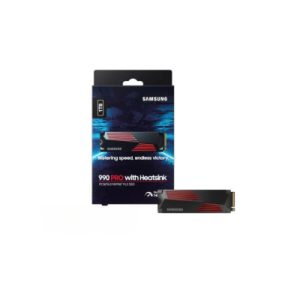 SSD SAMSUNG 990 PRO 1TB M.2 WITH Heatsink